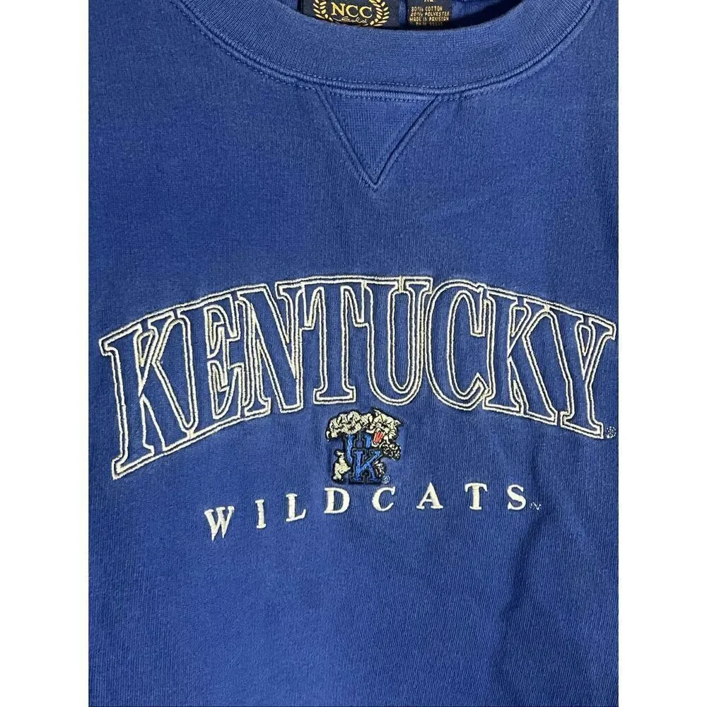 Vintage 90s Kentucky Wildcats University Sweater